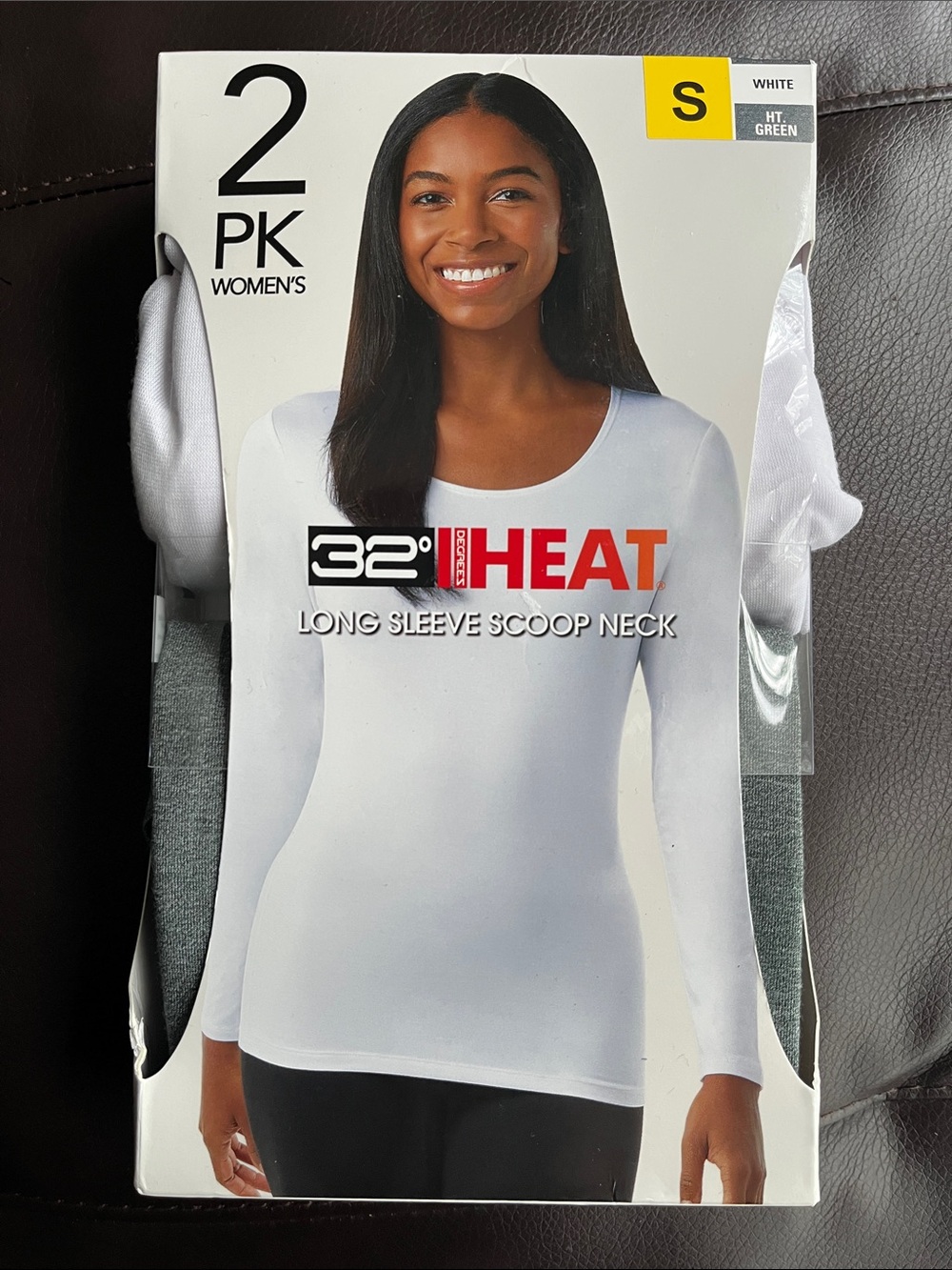 Women's Long Sleeve Scoop Neck Top (2 Pack)